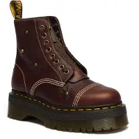 Dr. Martens Botas pelo tornozelo 'Sinclair Flower' castanho