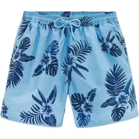 s.Oliver Calções de banho marinho / azul claro