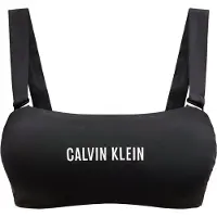 Calvin Klein Underwear Top de biquíni preto / branco