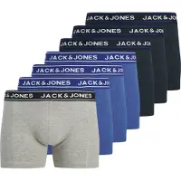 Jack & Jones Boxers Danny Solid Trunks 7 Unidades