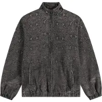 Daily Paper casacos de ganga DENIM SNAKE TRACK JACKET homens - Cinza - EU L