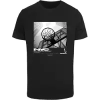 Mister tee Camisa cinzento / cinzento claro / preto