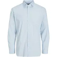 Jack & Jones Camisa 'JPRBLABlackpool' azul cobalto / azul claro / branco