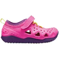 Crocs Sapatos aquáticos SWIFTWATER PLAY SHOE K criancas - Rosa - 33 / 34