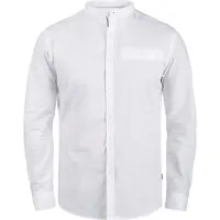 !Solid Camisa preto / branco