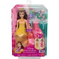 Disney Princess Boneca Belle 2 In 1 Stories Fashion
