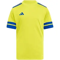 Adidas Camisa funcionais 'Squadra 25' azul real / amarelo néon
