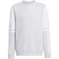 Adidas Sweatshirt de desporto cinzento / branco