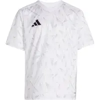 Adidas Camisa funcionais cinzento / preto / branco