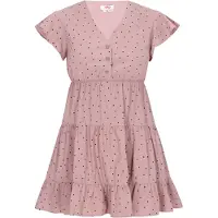 Mymo Vestido de verão lavanda / preto