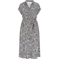Gaya Vestidos camiseiros preto / branco