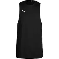 Puma Camisa funcionais 'Hoops Team' preto / branco