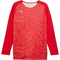 Puma Camisa funcionais 'Teamjaws' vermelho / melancia / preto / branco