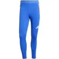 Adidas Calças de desporto azul / laranja / branco