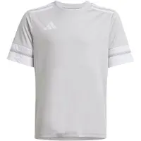 Adidas Camisa funcionais cinzento claro / branco