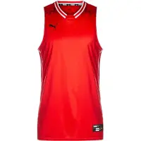 Puma Camisola de futebol 'Hoops Team Game' vermelho / preto / branco
