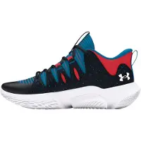 Under Armour Sapatilha de desporto azul / vermelho / preto