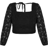 Faina Blusa preto