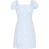 Mymo Vestido de verão 'Young Fashion' azul claro / preto