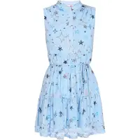 Mymo Vestidos camiseiros 'Young Fashion' azul claro / azul escuro / castanho / rosa escurecido