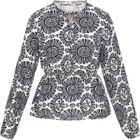 Usha Blusa navy / branco