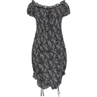 Faina Vestido 'Festive' preto / branco
