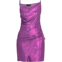 Faina Vestido de cocktail 'Festive' roxo néon