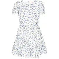 Mymo Vestido 'Young Fashion' azul / verde claro / branco