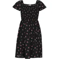 Mymo Vestido de verão 'Young Fashion' azul claro / vermelho / preto