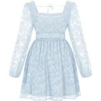 Faina Vestido azul claro