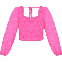 Faina Blusa 'Festive' rosa / rosa claro