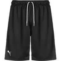 Puma Calças de desporto 'Hoops Team Practice' preto / branco