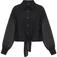 Faina Blusa 'Festive' preto