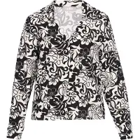 Usha Blusa preto / branco