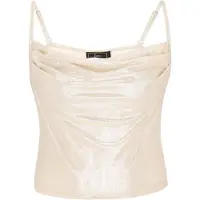 Faina Top 'Festive' creme