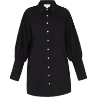 Usha WHITE LABEL Blusa 'Minimalistic' preto