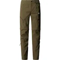 The North Face - Vestuário caminhada - M Exploration Reg Tapered Convertible Pant New Taupe Green para Homem - Nylon - Tamanho 28 US - Verde
