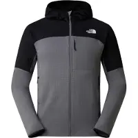 The North Face - Polares - M Polartec Powergrid Stormgap Hoodie Smoked Pearl TNF Black para Homem - Tamanho XL - Cinzento