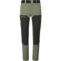 Millet - Vestuário caminhada - Onega Stretch Pant M Grape Leaf Black para Homem - Softshell - Tamanho M - Verde