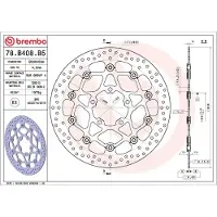 Brembo Disco De Freio Dianteiro Flutuante 78b408b5