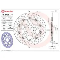 Brembo Disco De Freio Flutuante 78b40873