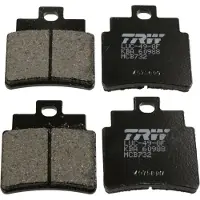 TRW Pastilhas De Freio Traseiras Orgânicas Allround Standard Kymco Kxr 250 2x4 Mongoose 05