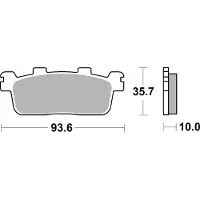 Brembo Pastilhas De Freio Orgânicas 07069