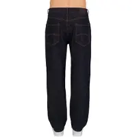 Armani Exchange para homem. XM000075AF12284MB001 Calças de ganga cónicas e largas da marinha (40), Casual, Algodão, Denim, Marinho