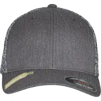 Flexfit Boné acinzentado / preto