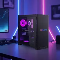 Lenovo Legion Tower 5i Gen 10 IntelDesktop Processador Intel Core? Ultra 7 265KF núcleos de eficiência de até 4,60 GHz núcleos de desempenho de até 5,40 GHz, Windows 11 Home, 1 TB SSD TLC -