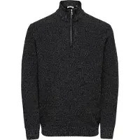 Only & Sons Pullover 'ONSJoin' mosqueado preto