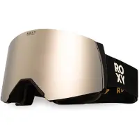 Roxy - Máscaras ski - Wildlove Goggles Black / Clux ML Silver S3 para Mulher - Preto