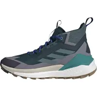 Adidas - Calçado caminhada homem - Terrex Free Hiker 2.0 GTX M Aurora Ivy/Preloved Teal/Grey Three para Homem - Tamanho 8 UK - Azul