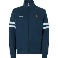 Ellesse Casaco em moletão 'Roma' azul noturno / azul céu / laranja / vermelho
